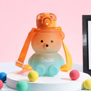 Swico Remado 800 ml Ayı Modeli Çocuk Su Şişesi (Yurt Dışından)