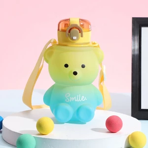 Swico Remado 800 ml Ayı Modeli Çocuk Su Şişesi (Yurt Dışından)