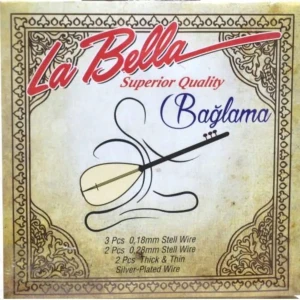 La Bella 0.18 Kısa Sap Bağlama Teli