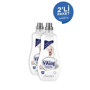 Yumuşatıcı Sensitive 1440 ml 60 Yıkama 2 Adet