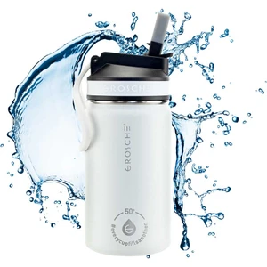 Lil Chill Izolasyonlu Çocuk Su Matarası Beyaz 360 ml