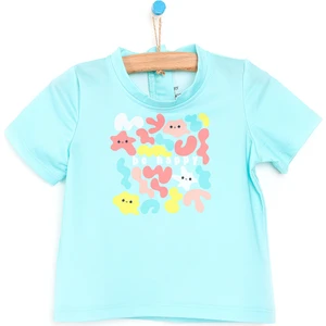 Erkek Bebek Be Happy Böcük Kısa Kol Tshirt