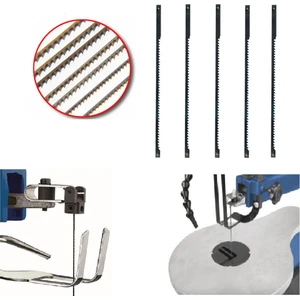 Scheppach Deco Flex Uyumlu Tezgah Dekupaj Kıl Testere Bıçak Ince Diş 5 Parça