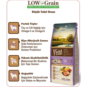 Sam's Field Hypo-Allergenic Somonlu Patatesli Düşük Tahıllı Yetişkin Köpek Maması 13KG
