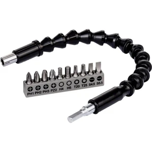 10 Parça Esnek Bükülebilir Vidalama Matkap Ucu Uzatma 30CM