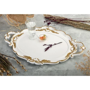 Hürrem Lüx Beyaz Tepsi