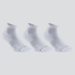 Artengo Tenis Çorabı - Orta Boy Konç - Unisex - 3 Çift - Beyaz - Rs 500
