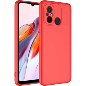 Xiaomi Redmi 12C Kılıf Iç Yüzey Kadife Lansman Tasarım Silikon