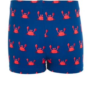 Nabaiji Bebek Boxer Mayo - Mavi / Yengeç Baskılı