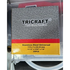 25 Adet Tricraft Inox Kesici Taş Metal Kesme