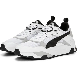 Kadın Puma White-Puma Black-Cool Light Gray Puma Trinity  - Beyaz Kadın/günlük Spor Ayakkabı