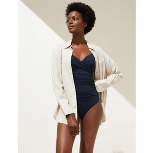 Marks & Spencer Büzgü Detaylı Destekli Mayo