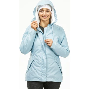 QUECHUA Kadın Su Geçirmez Outdoor Kar Montu / Kışlık Mont - Mavi - SH100 Warm -10°C