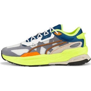 Erkek Puma White-Sailing Blue Puma Extent Nitro Adv Beyaz-Çok Renkli Erkek Günlük Spor Ayakkabı