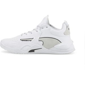 Erkek Puma White-Puma Black Puma Fuse Performance Leather Beyaz Erkek Koşu Ayakkabısı
