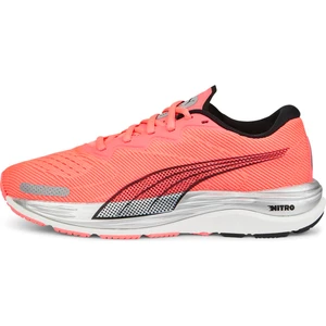 Kadın Sunset Glow-Puma Black Puma Velocity Nitro 2 Wns Pembe Kadın Koşu Ayakkabısı