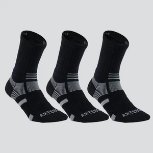 Artengo Tenis Çorabı - Uzun Konç - Unisex - 3 Çift - Siyah / Gri - Rs 560