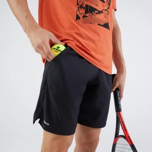 ARTENGO Erkek Tenis Şortu - Siyah - Essential+