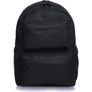 Çok Gözlü Okul Günlük Sırt Çantası Siyah 03397