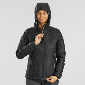 Forclaz Kadın Outdoor Trekking Şişme Mont - Siyah - Mt100 -5°C