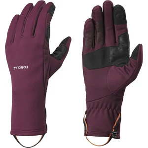 Forclaz Dokunmatik Trekking Eldiveni - Bordo - Mt500