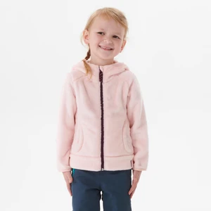 Quechua Çocuk Doğa Yürüyüşü Polar Mont - Pembe - 2 / - 6 Yaş - Mh500