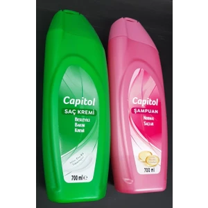 Şampuan 700 ml & Capitol Saç Kremi 700 ml