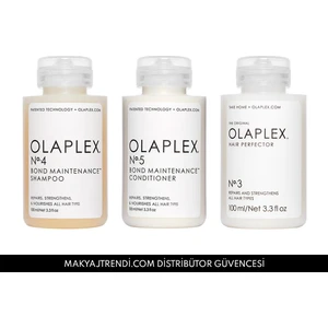 Bond Maintenance System Travel Trio - Bağ & Saç Kusursuzlaştırıcı Üçlü Seyahat Bakım Seti