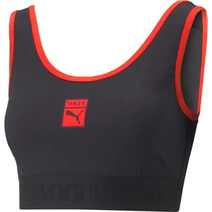 Kadın Puma Black Puma x Vogue Bra Top Siyah Kadın T-Shirt