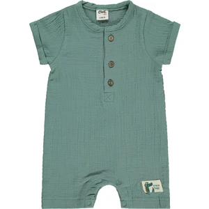 Civil Baby Erkek Bebek Patiksiz Tulum 6-18 Ay Su Yeşili