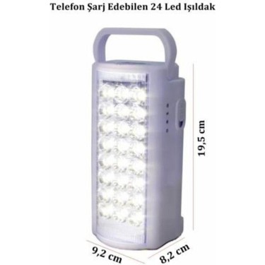 Fujika Fujita 2606L USB Şarj Çıkışlı Super 24 LED 80 Saat Fiyatı