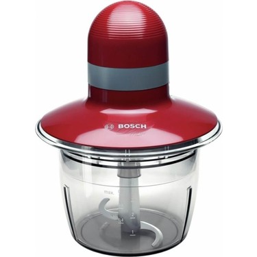 Bosch MMR08R2 Kırmızı Doğrayıcı Plastik Hazneli 500+ ml Fiyatı