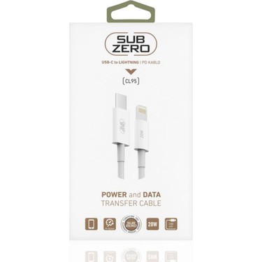 Subzero Apple iPhone 11 Şarj Kablosu Pd 20W Hızlı Type C - Fiyatı