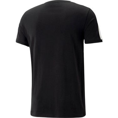 Puma Erkek Puma Black Puma T7 Icon c Tee Siyah Erkek unisex Fiyat