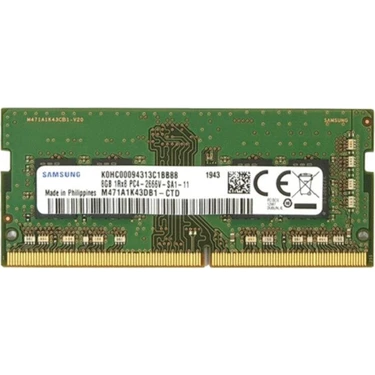 Samsung 8 GB Ddr4 2666V Mhz Ram Notebook  