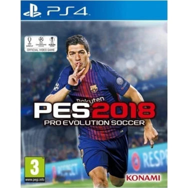 Konami Pes 2018 Türkçe Ps4