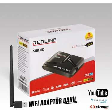 Redline S50 Hd 1 Yıl Free Ip + Wireless