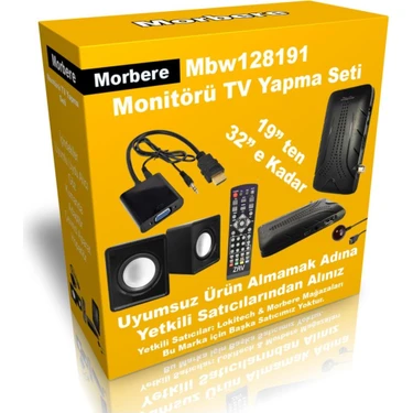 Morbere Monitörü Tv Yapma Aparatı