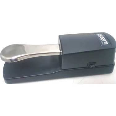Gem Piyano Tipi Sustain Pedal Siyah Metal, Kaydırmaz Kaplama ve Tüm Piyano/Org