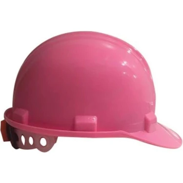 Essafe Pembe Baret Ayarlanabilir Başlıklı Mühendis Baret Kadınlara