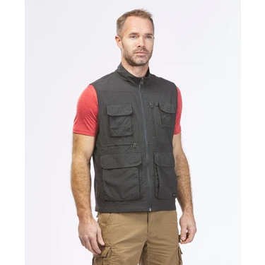 Decathlon FORCLAZ Erkek Yelek - Gri - Travel