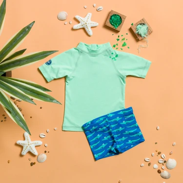 Decathlon Nabaiji Bebek Uv Korumal Ti ort Ye il Fiyat