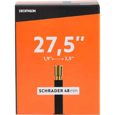 Decathlon Iç Lastik - 27,5 X 1,9 / 2,5 - 48 Mm Schrader Valf