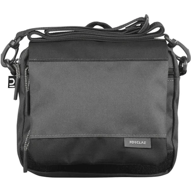 Decathlon Forclaz Siyah Çanta - 1.4 L Kapasiteli Çok Gözlü Travel