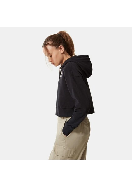 W Trend Crop Hoodie - Eu Kadın Sweatshirt NF0A5ICYN121 fırsatları