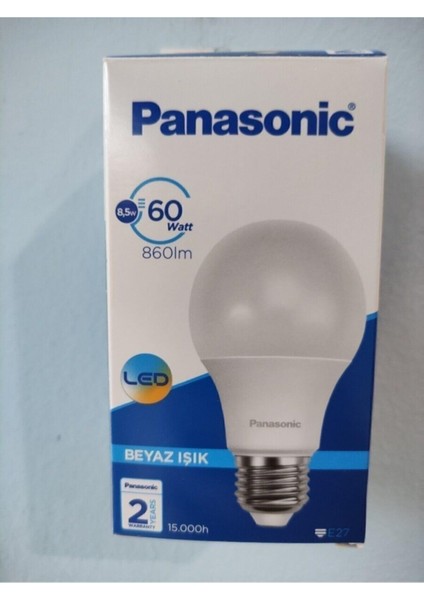 8.5 W - 60 W 10'lu LED Ampul E-27 Duy Beyaz Işık fiyatları