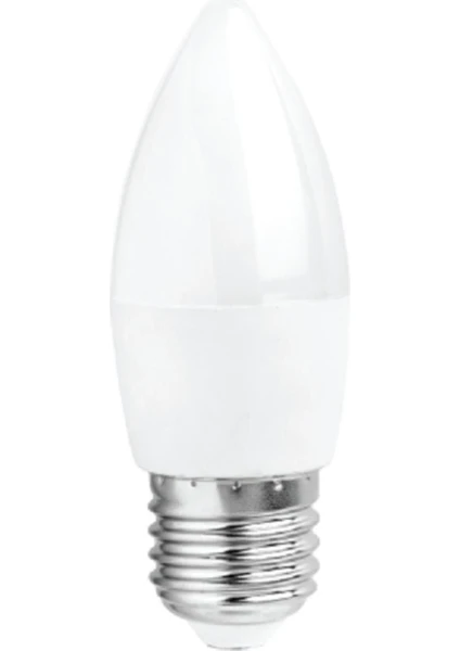 Osaka Light 6W E27 Damla Mum Avize LED Ampul 540LM 6500K Beyaz Işık Osaka 6W C37 LED