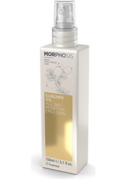 Framesi Morphosis Sublimis Oıl Saç Için Nemlendirici Emisyon Sprey 150 Ml