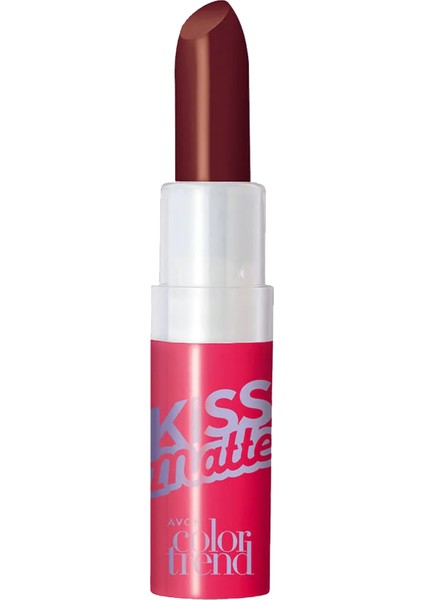 Color Trend Kiss Mat Ruj Cranberry Glam