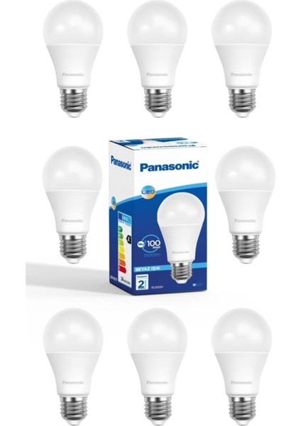 10 Adet Panasonic 14 W Beyaz Işık LED Ampul